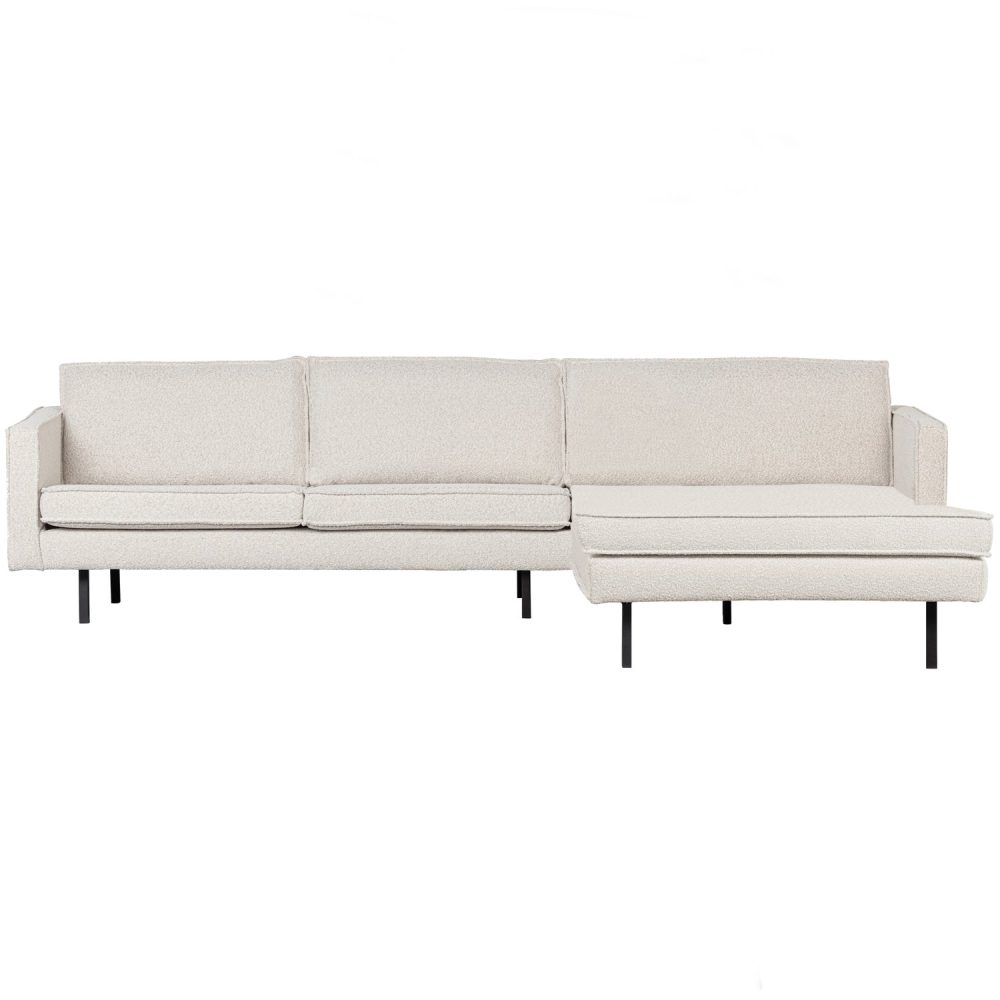 RODEO CHAISE LONGUE RECHTS BOUCLE NATUREL