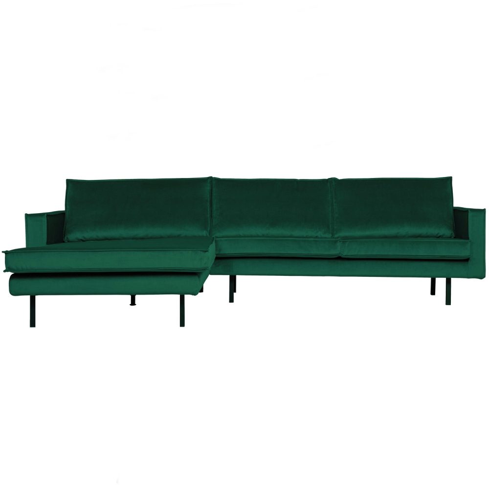 RODEO CHAISE LONGUE LINKS VELVET BOSGROEN