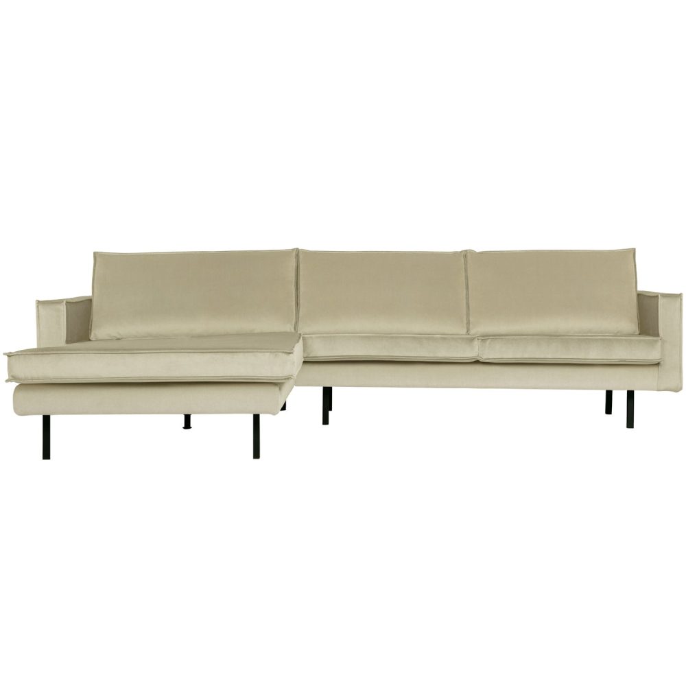 RODEO CHAISE LONGUE LINKS VELVET PISTACHE