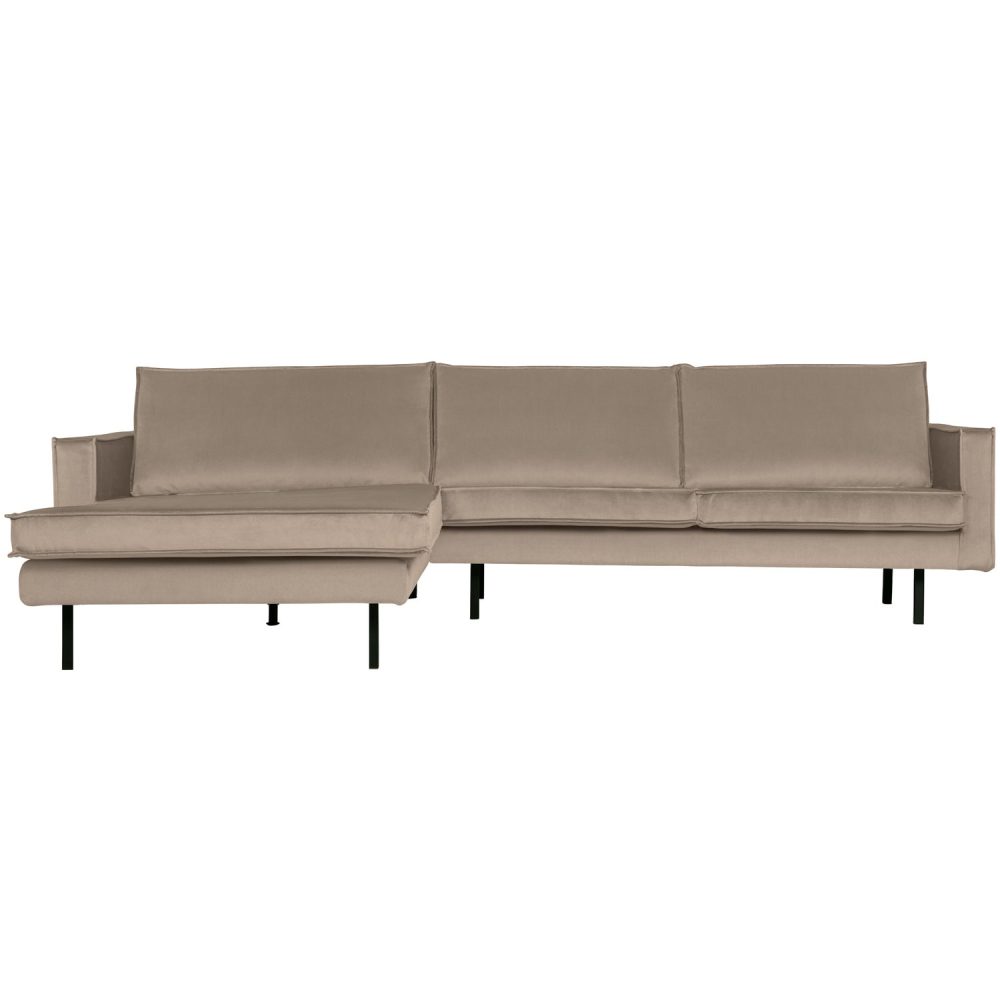 RODEO CHAISE LONGUE LINKS VELVET KHAKI