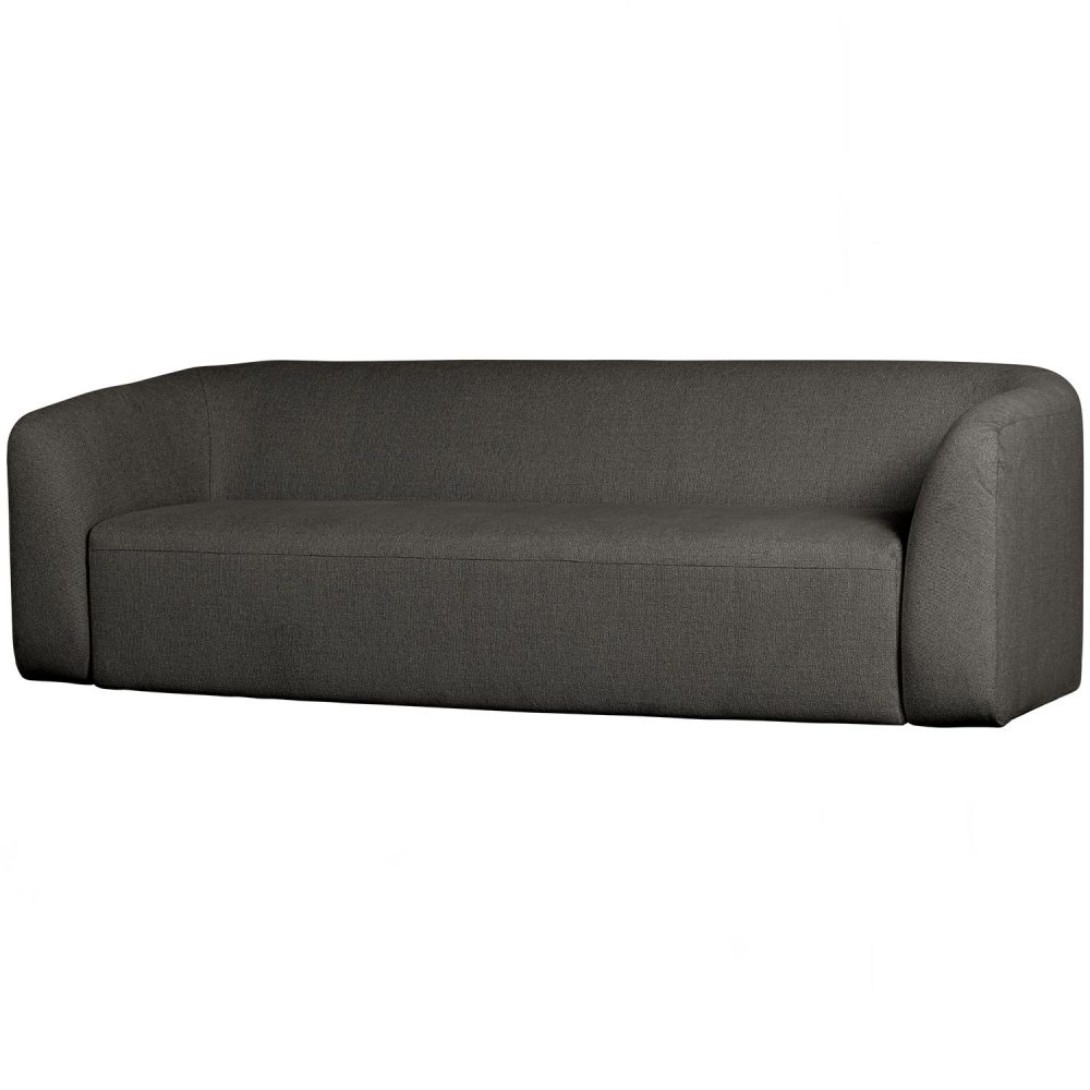 SLOPING 3-ZITS BANK MELANGEGRIJS/ZWART