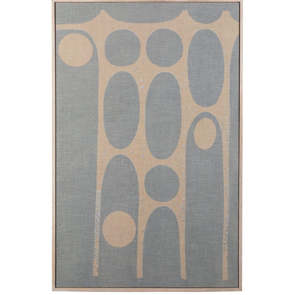 Galaxy Wanddecoratie Blauw/Beige