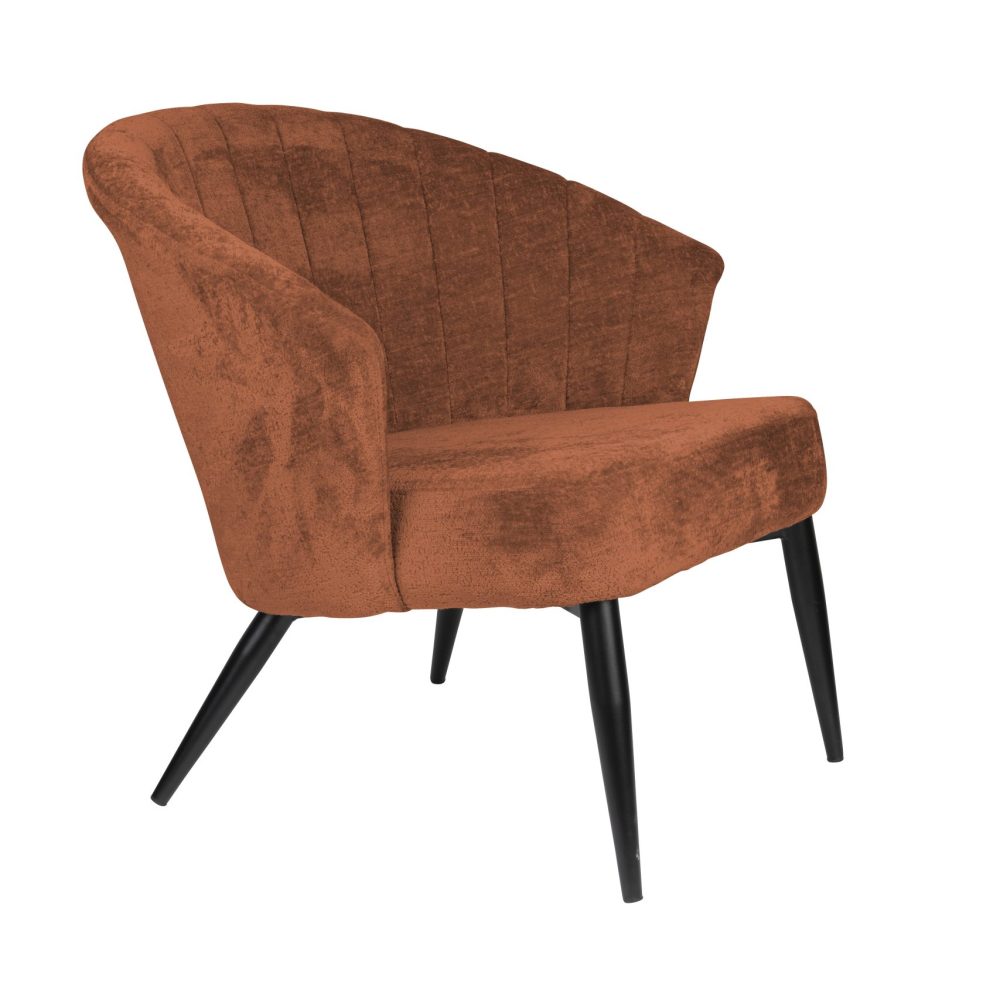 Georgia Loungestoel Terracotta