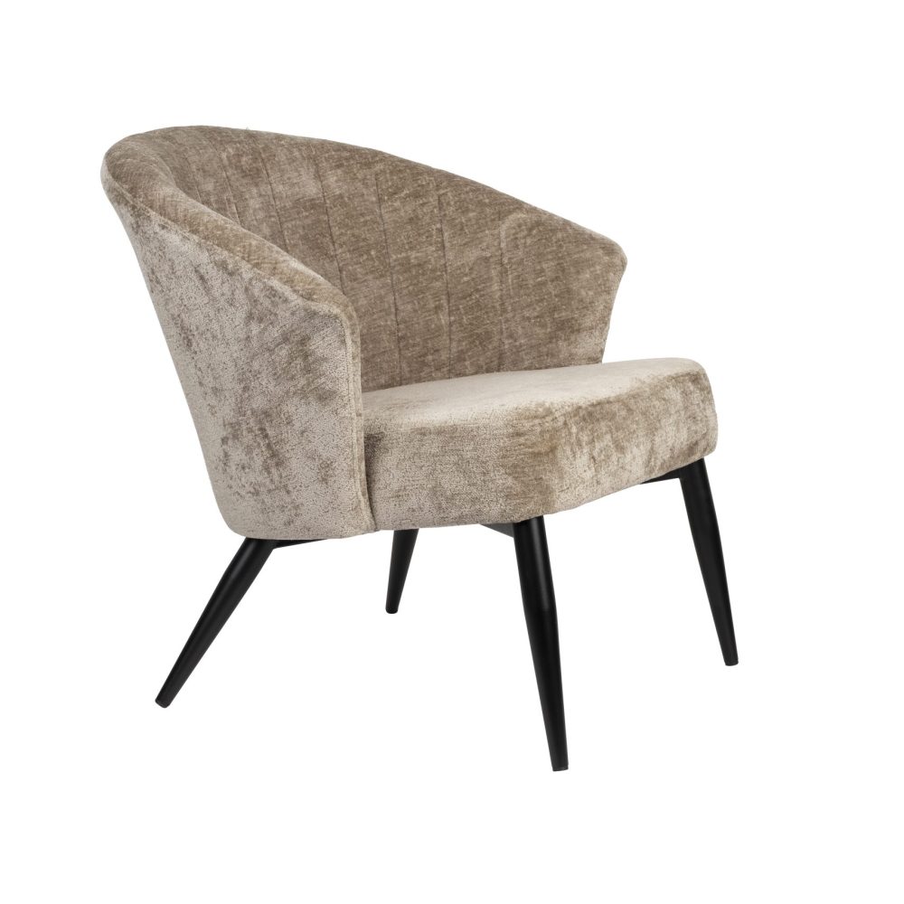 Georgia Loungestoel Beige