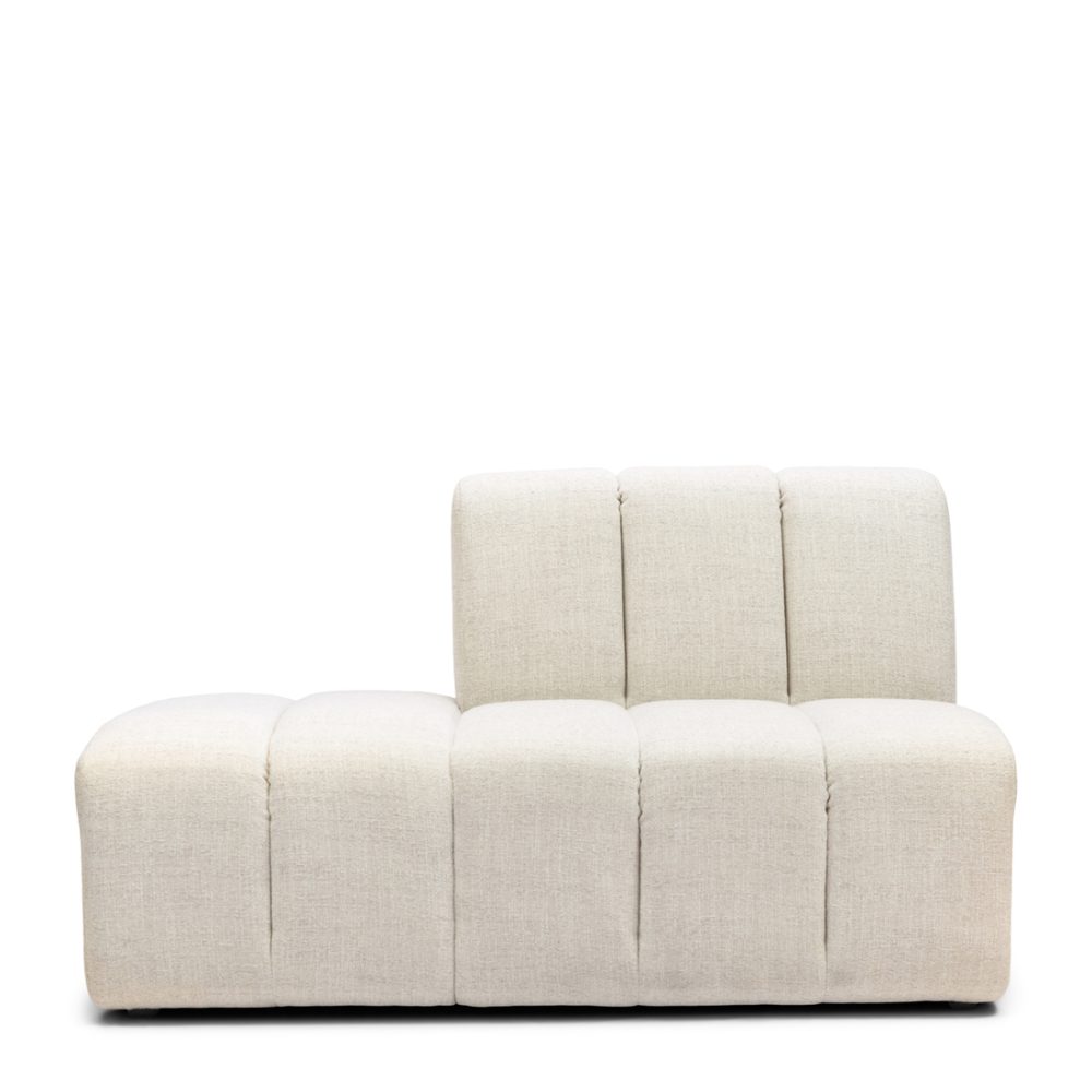 Dazzle Lounger L Antique White