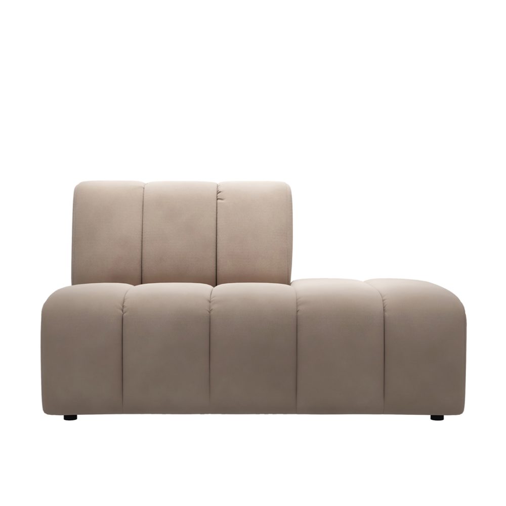 Dazzle Lounger R Light Taupe