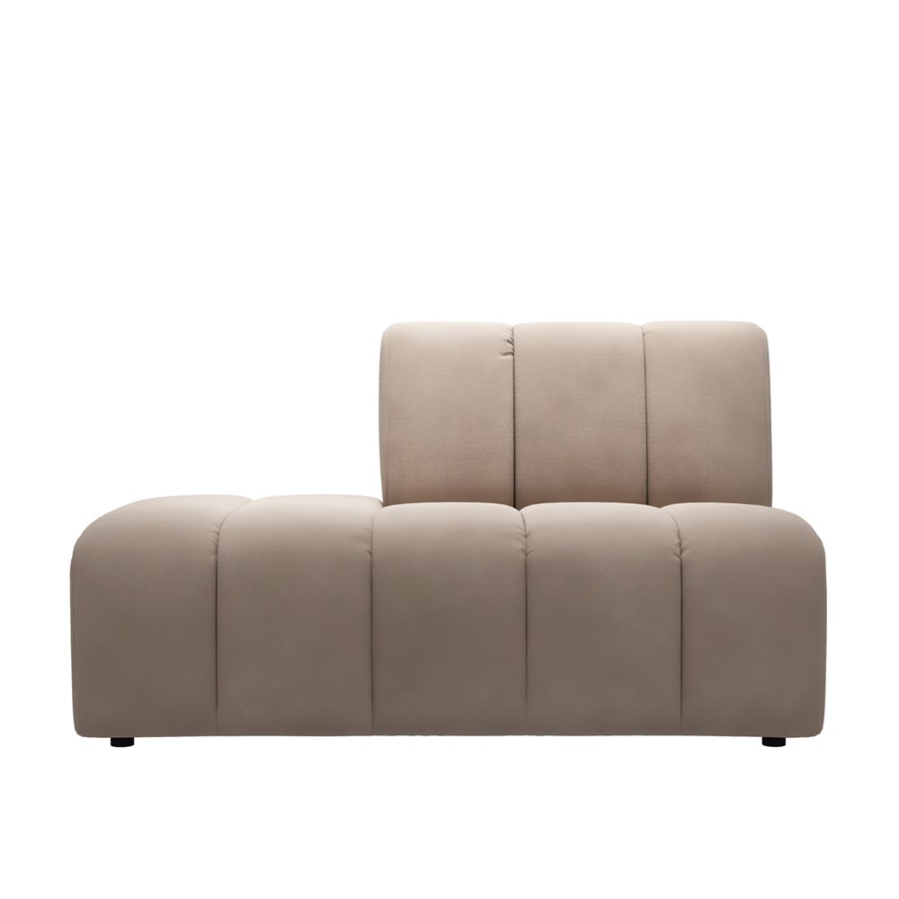 Dazzle Lounger L Light Taupe