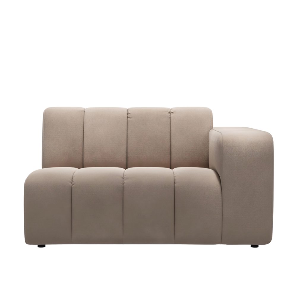 Dazzle Corner Arm R Light Taupe