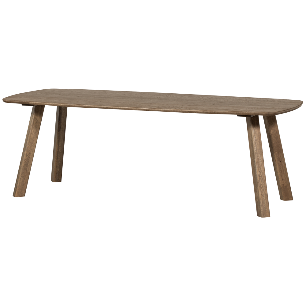 TABLO EETTAFEL DEENS OVAAL DL 220X100CM CASHMERE BROWN [fsc]