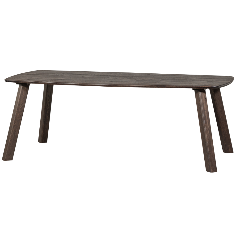 TABLO EETTAFEL DEENS OVAAL VL 220X100 CM MYSTIC BROWN [fsc]