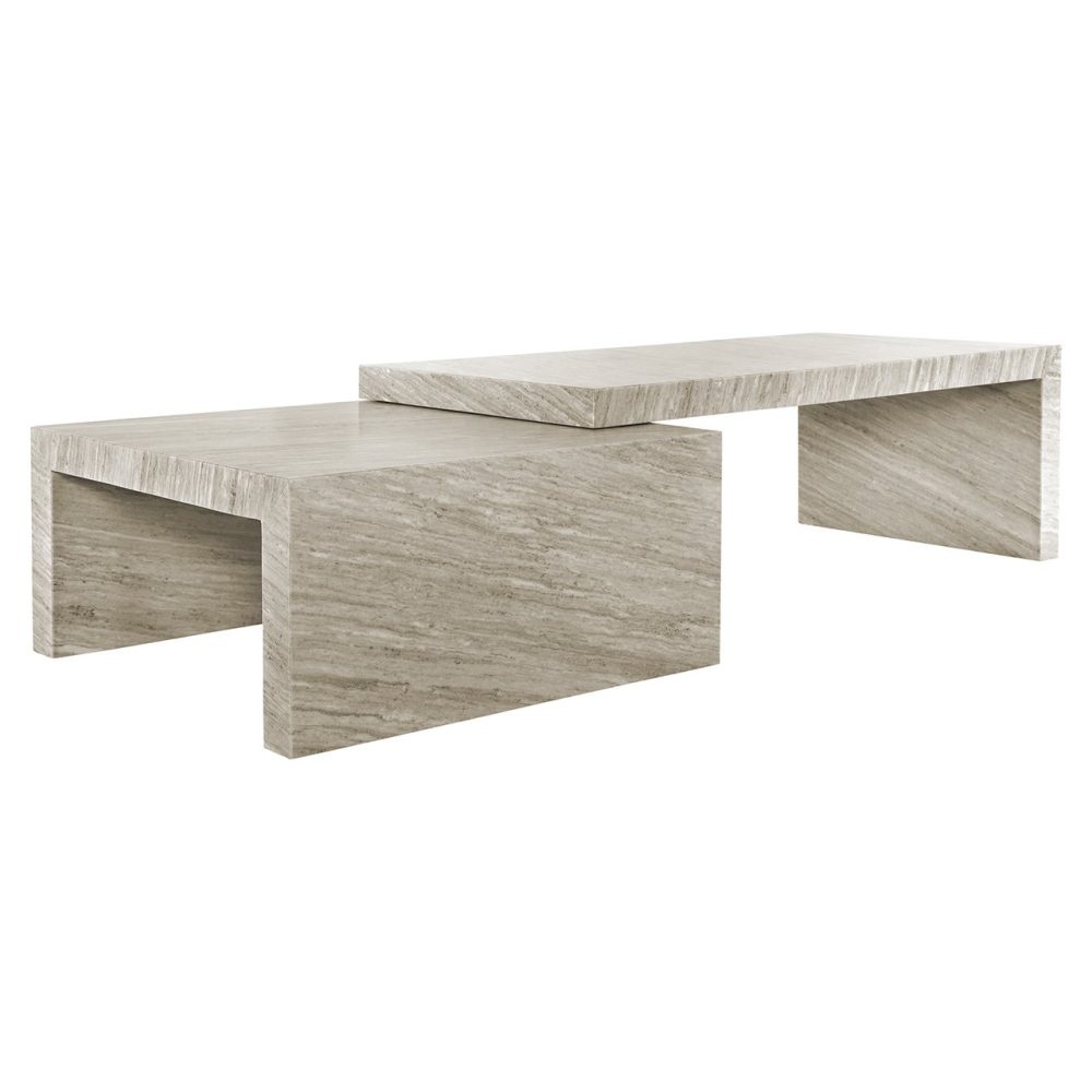Salontafel Novaz set van 2 (Sand)