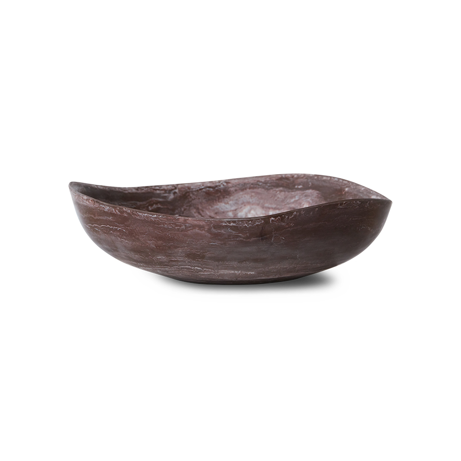 Patio bowl burgundy