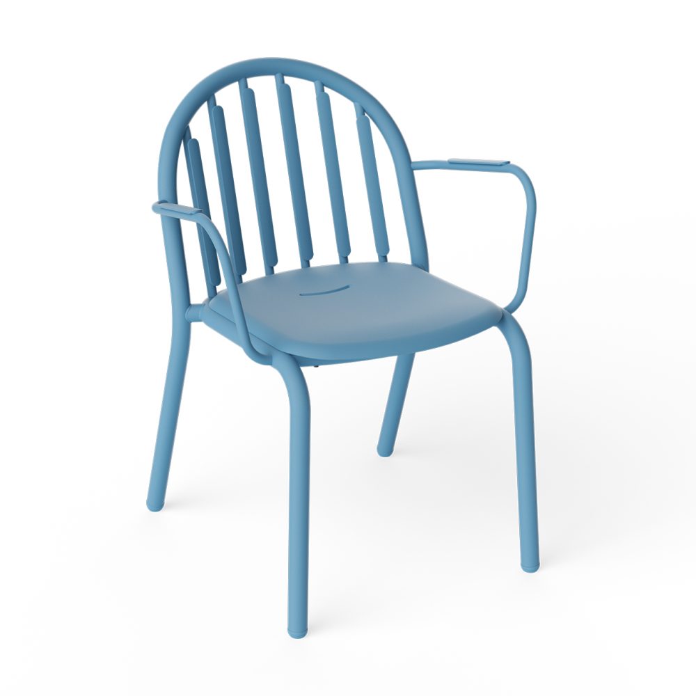 Fred's Armchair Wave Blue