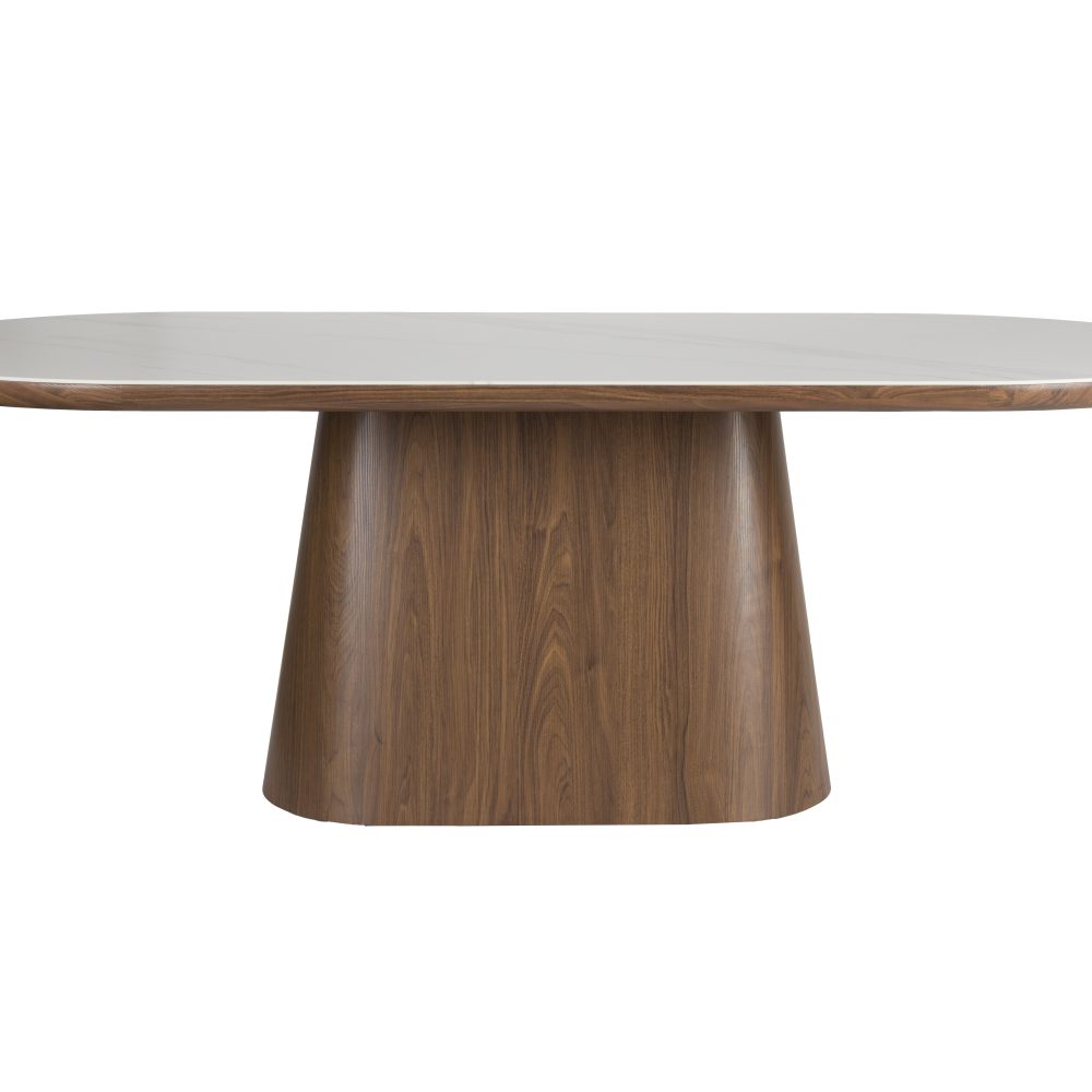 Dining Table Almira Oval Walnut
