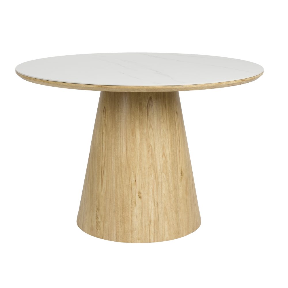 Dining Table Almira Round Oak