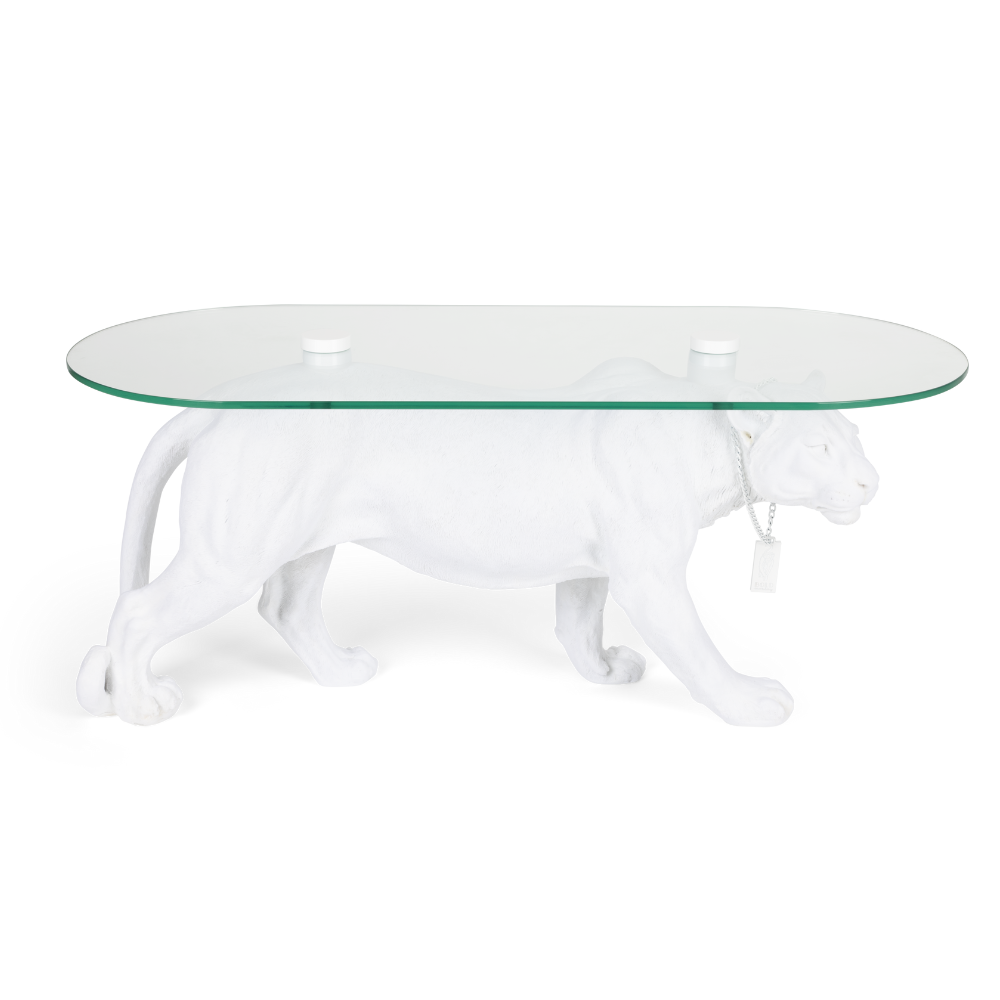 Dope as Hell Coffee Table All White