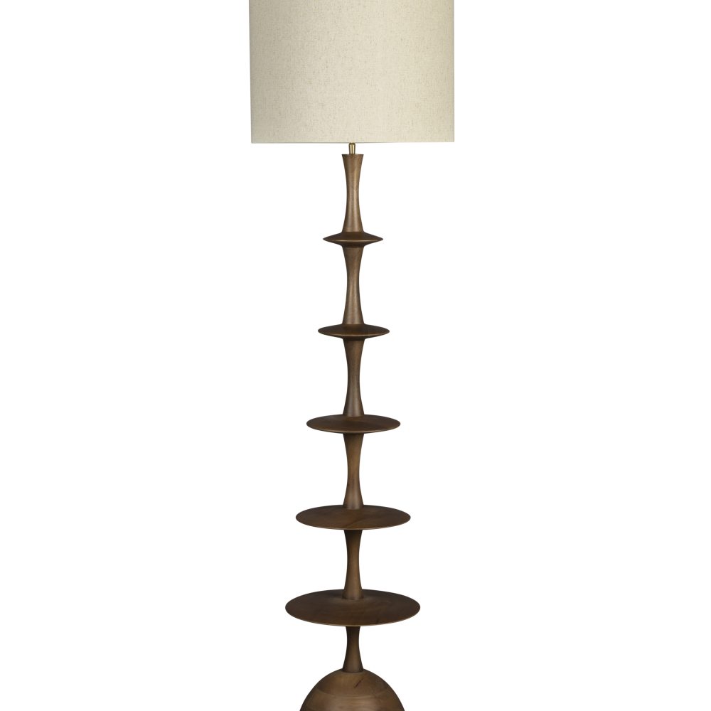 Floor Lamp Cath Walnut
