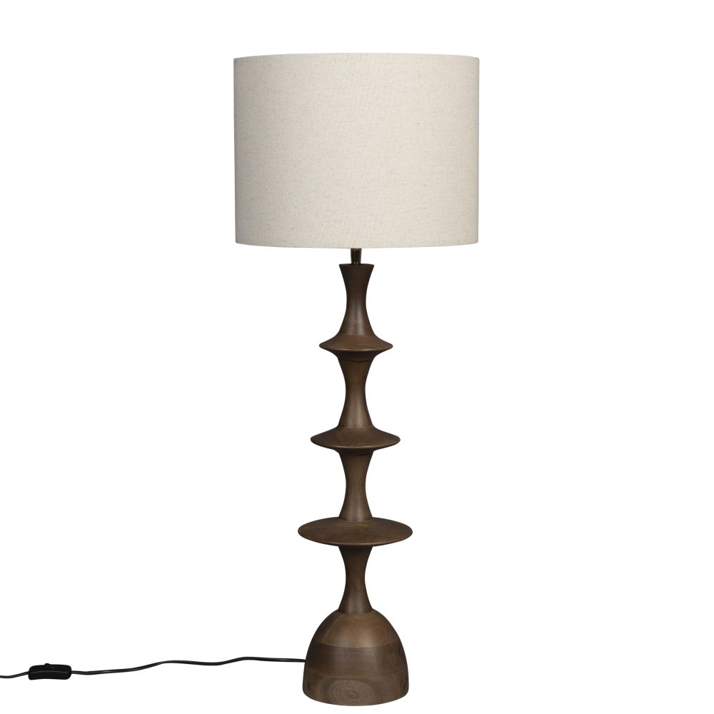 Table Lamp Cath Walnut