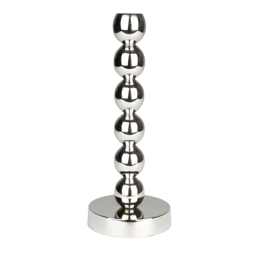 Candle Holder Bubbles One Shine Silver