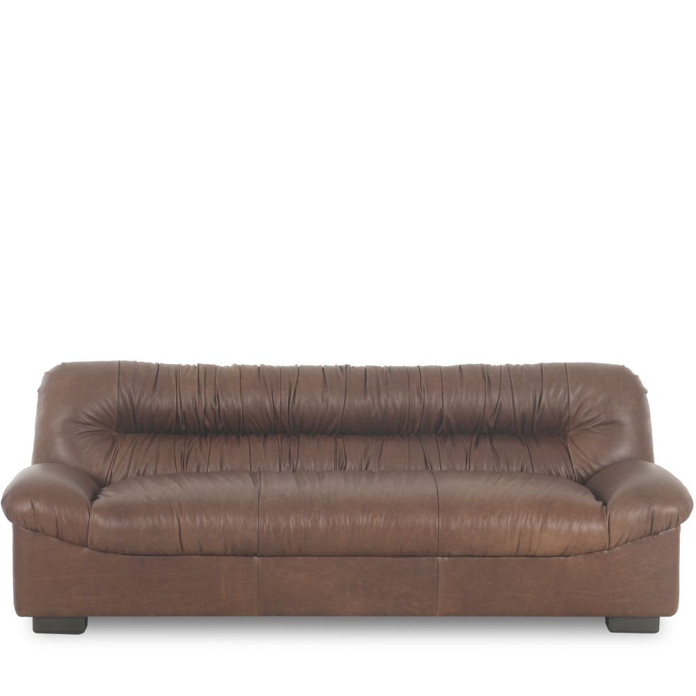 Sofa Douglas Wax Leather Cognac