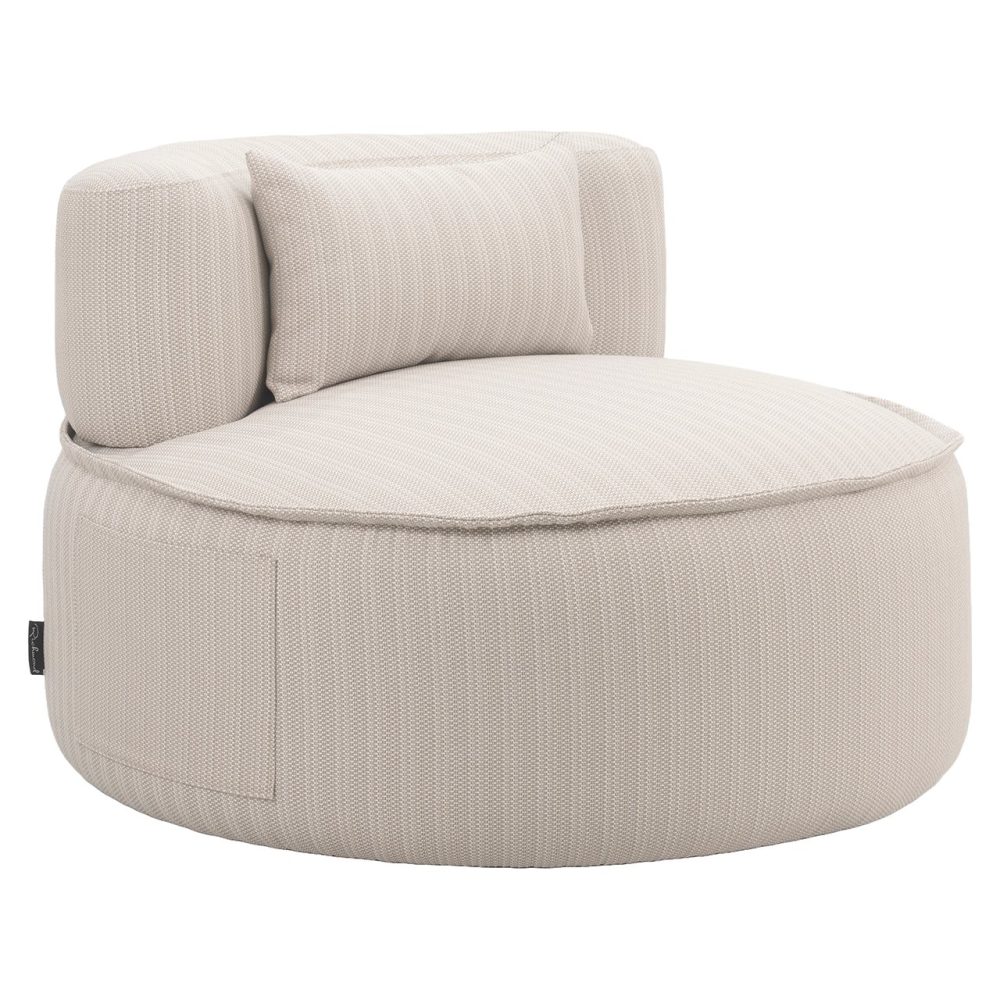 Outdoor lounge stoel Nammos beige swivel