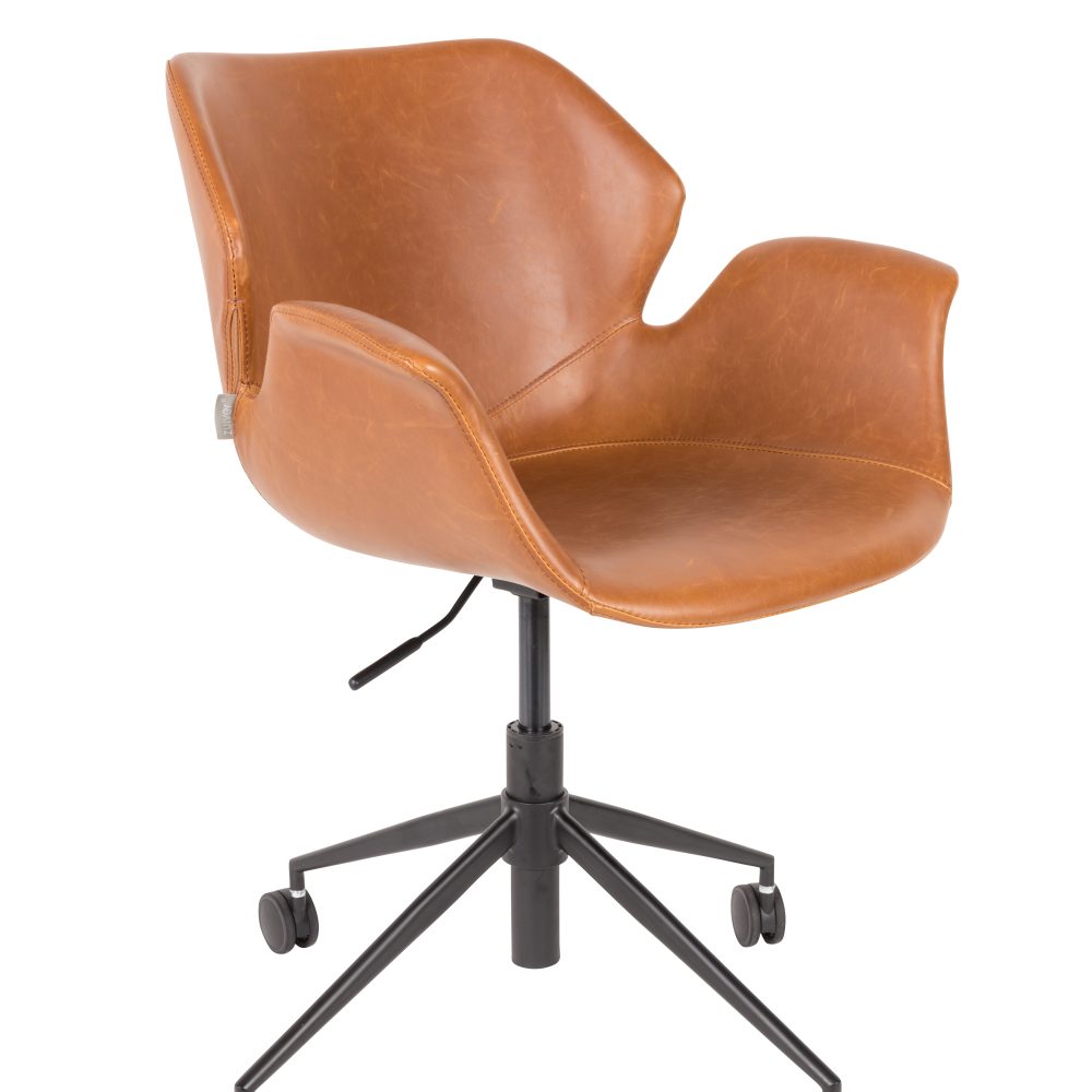 OFFICE CHAIR NIKKI ALL BROWN
