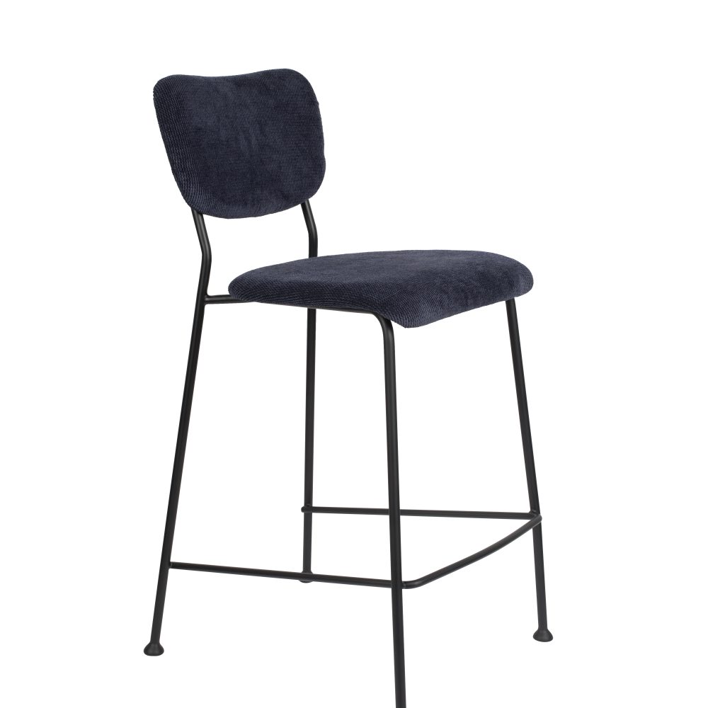 COUNTER STOOL BENSON DARK BLUE