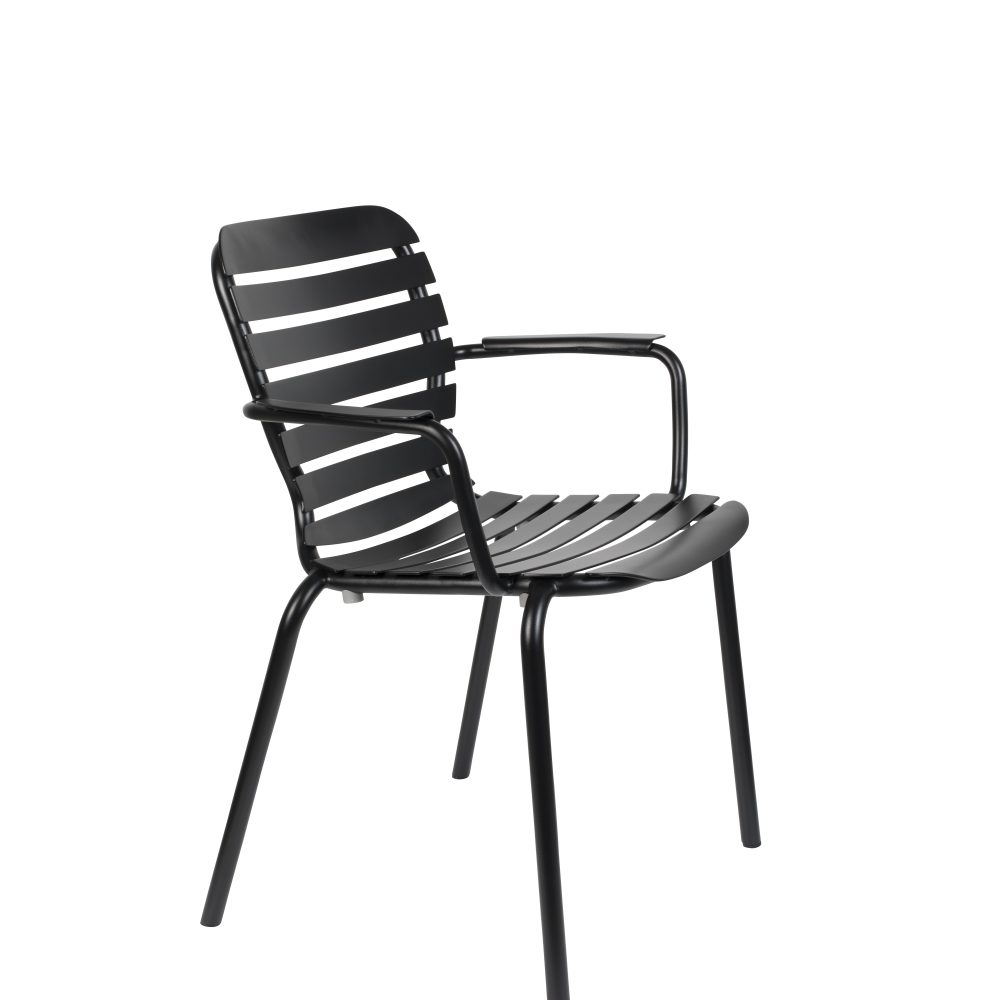 GARDEN ARMCHAIR VONDEL BLACK