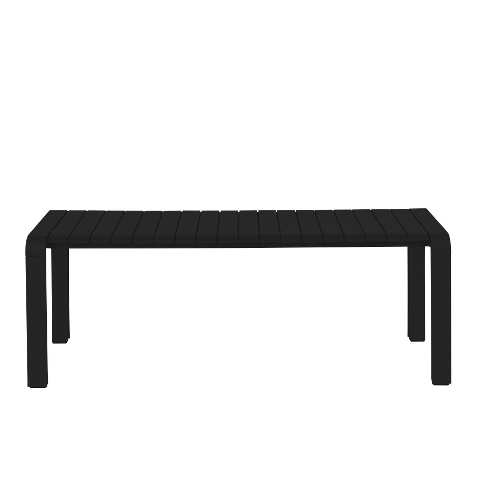 GARDEN BENCH VONDEL 129,5X45 BLACK