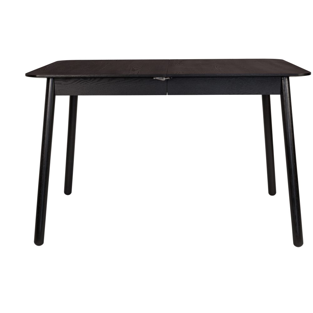 TABLE GLIMPS 120/162X80 BLACK