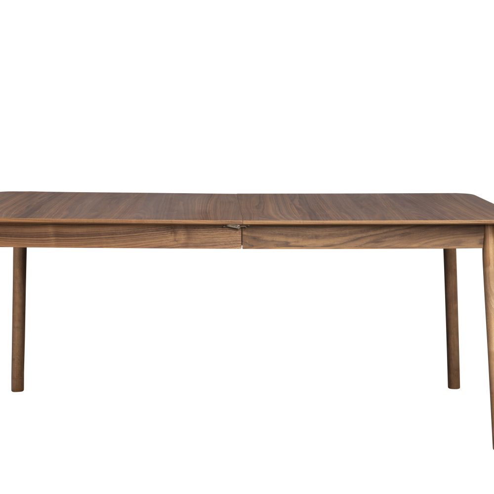 TABLE GLIMPS 180/240X90 WALNUT