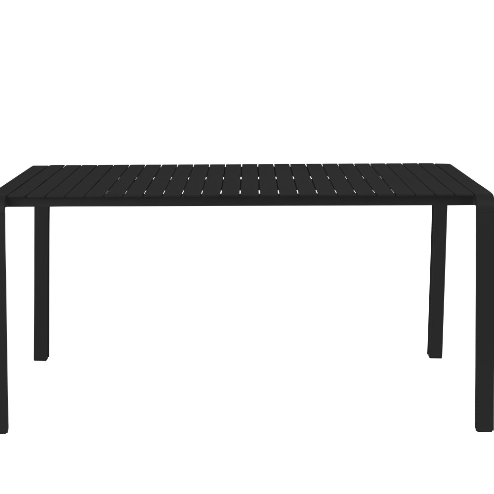 GARDEN TABLE VONDEL 168,5X87 BLACK