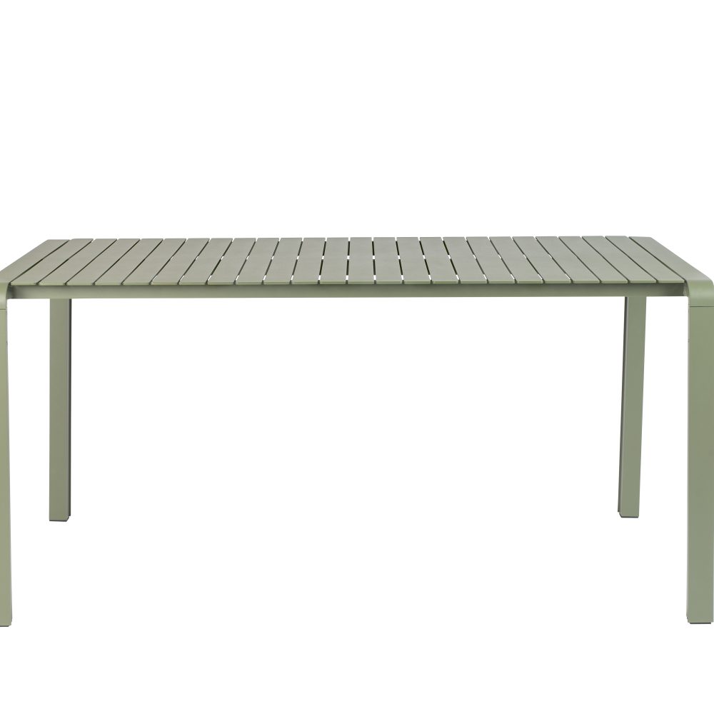 GARDEN TABLE VONDEL 168,5X87 GREEN