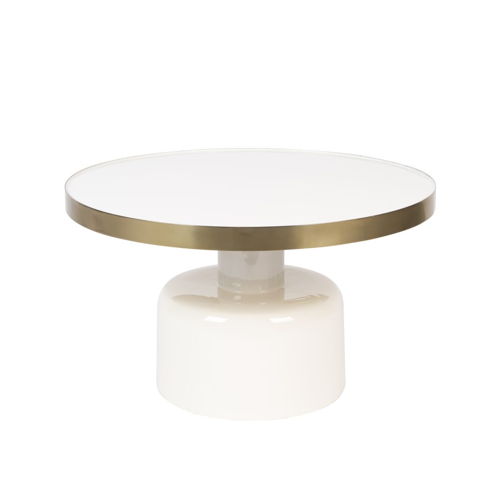 COFFEE TABLE GLAM WHITE