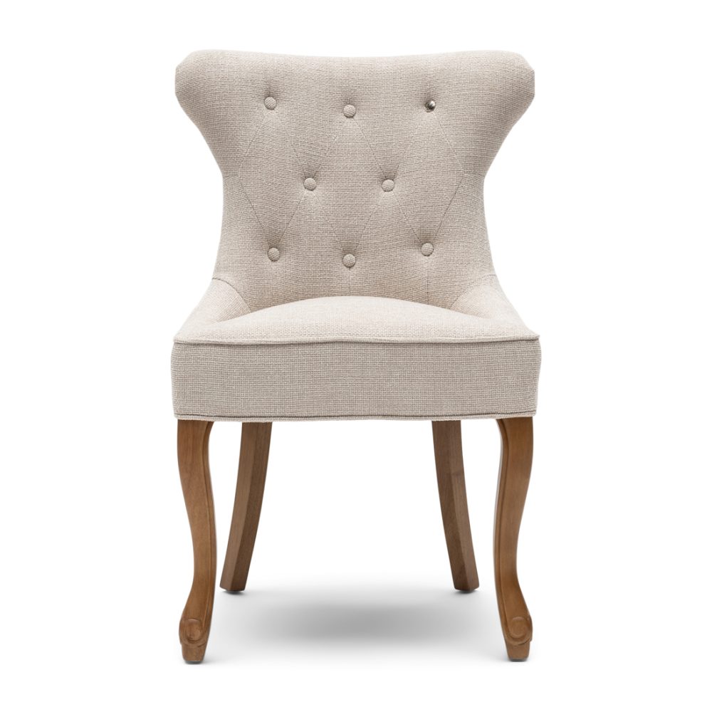 George Dining Chair Glossy Flax