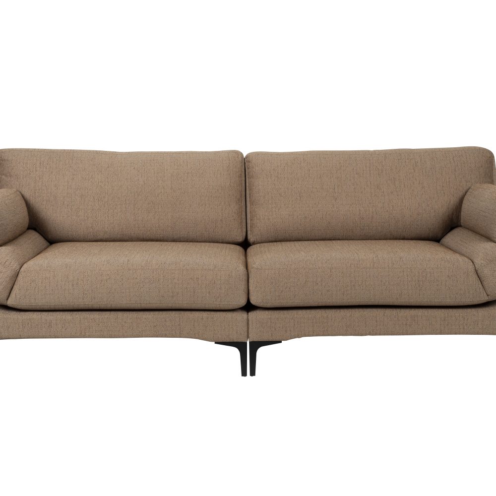 SOFA BALCONY 3-SEATER CARAMEL