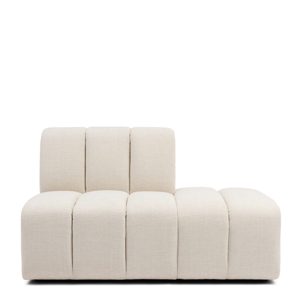 Dazzle Lounger R Soft White