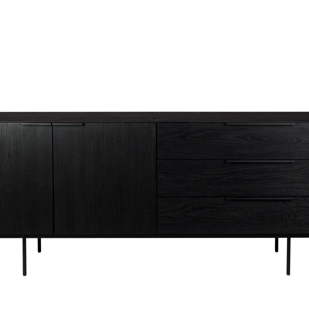 SIDEBOARD TRAVIS BLACK OAK