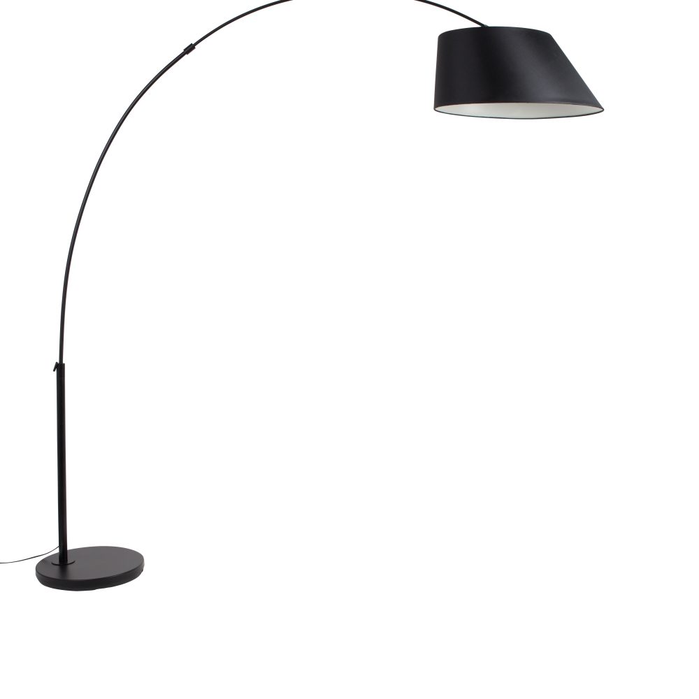 FLOOR LAMP ARC BLACK