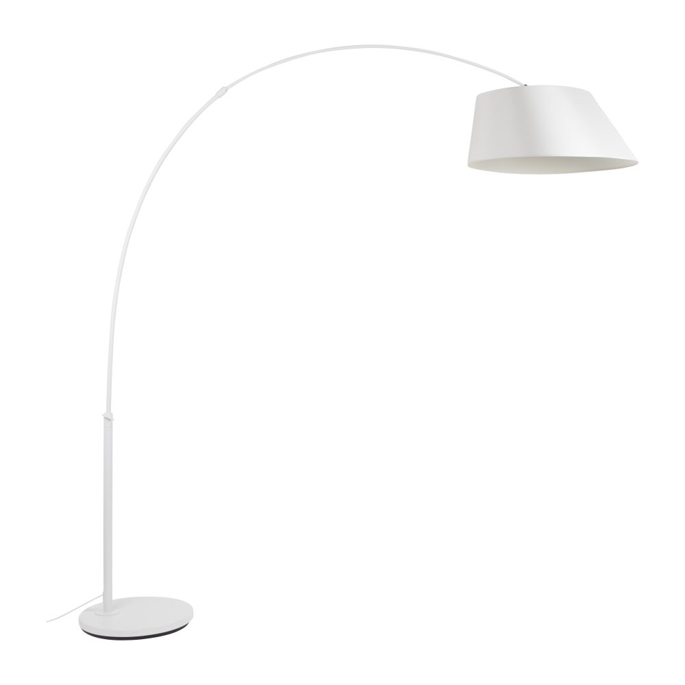 FLOOR LAMP ARC WHITE