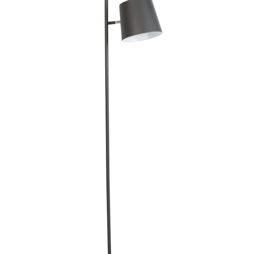 FLOOR LAMP BUCKLE HEAD BLACK