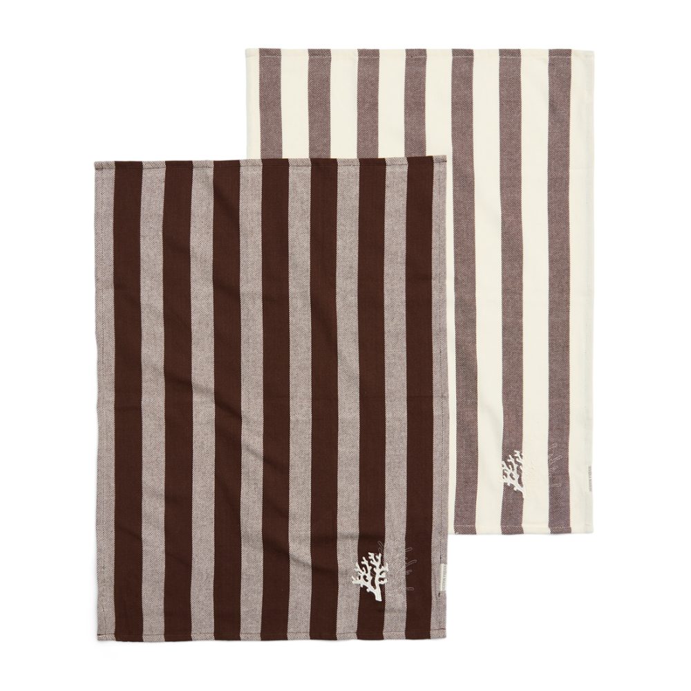 Coral Cove Tea Towel 2 pieces