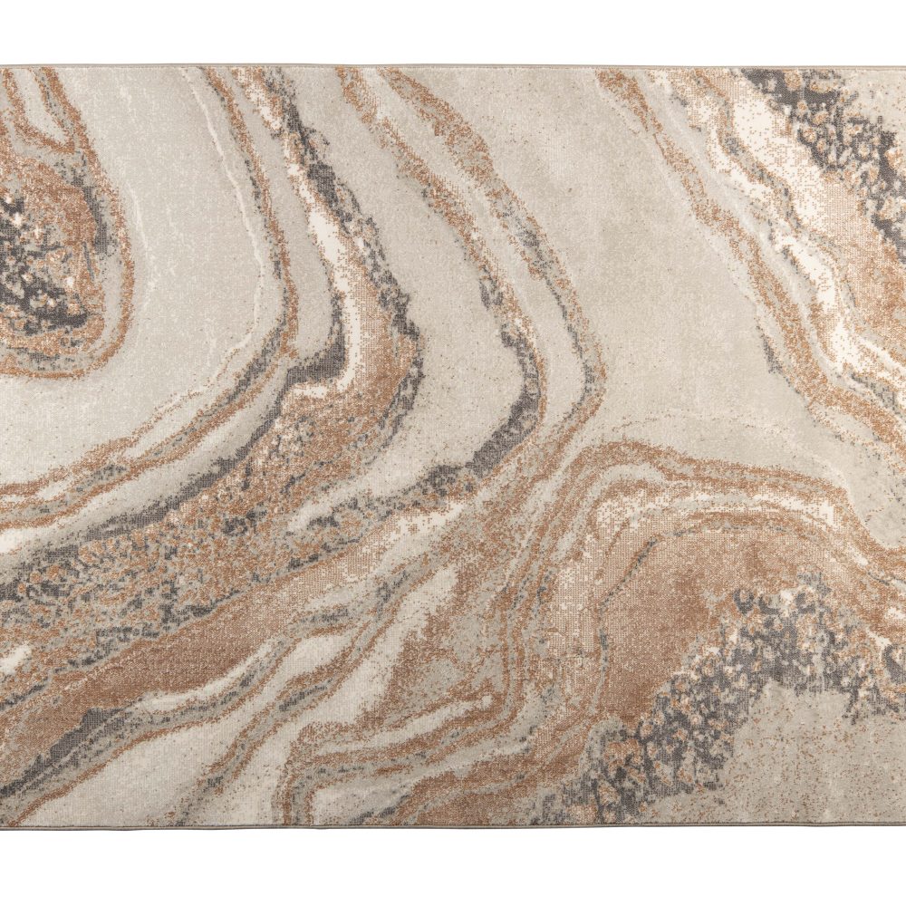 CARPET SOLAR 160X230 GREY/TERRA