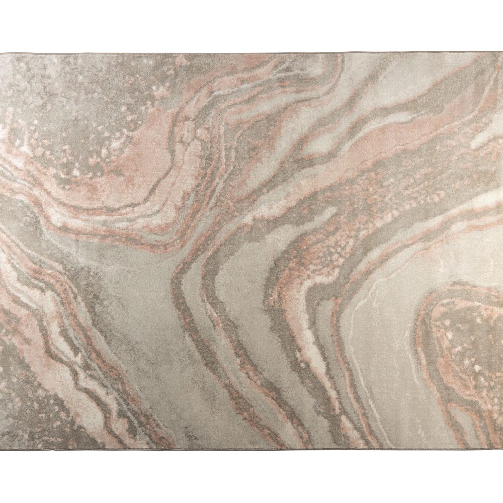 CARPET SOLAR 200X290 GREY/PINK