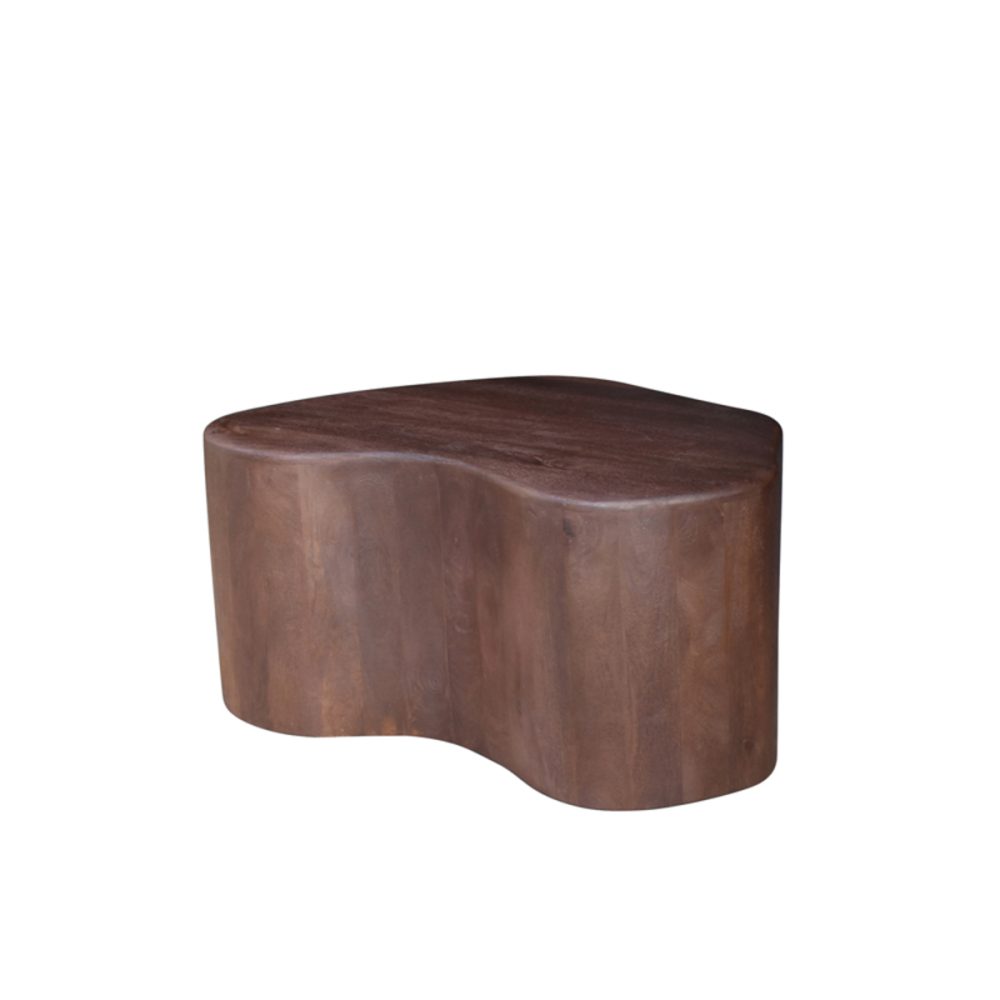 Salontafel Savi - Espresso - Mangohout - 80 cm