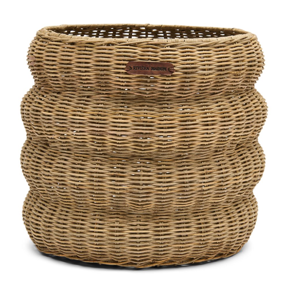 Rustic Rattan Menaggio Basket M~