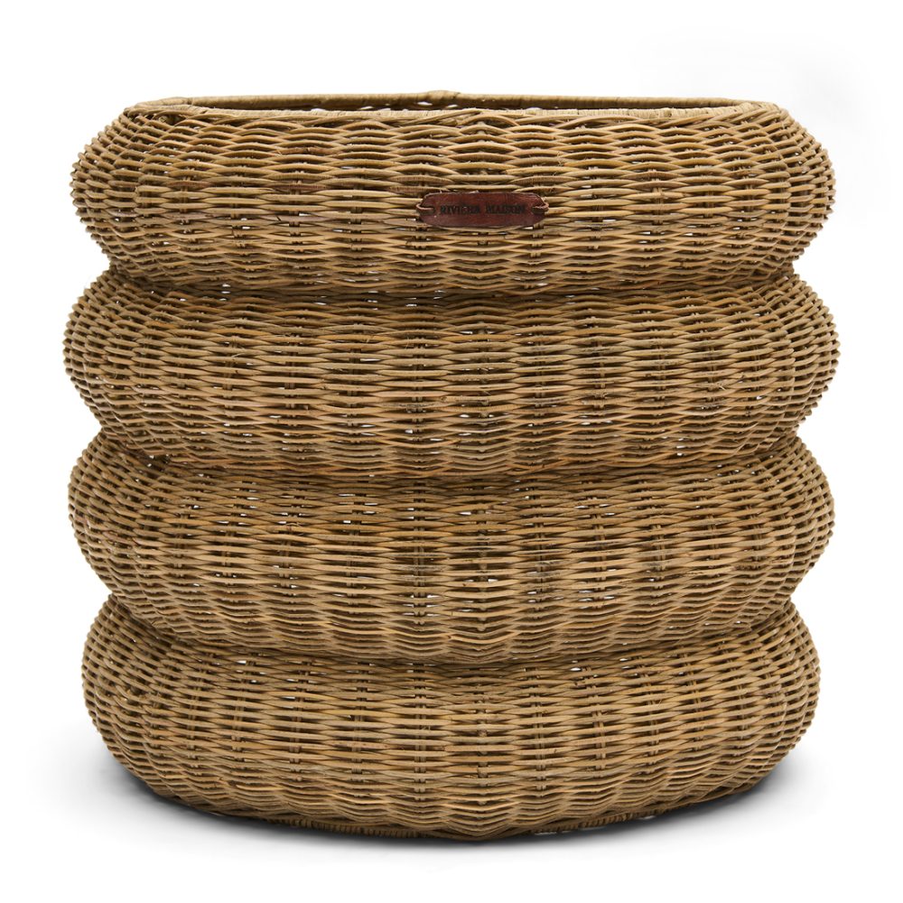 Rustic Rattan Menaggio Basket L~