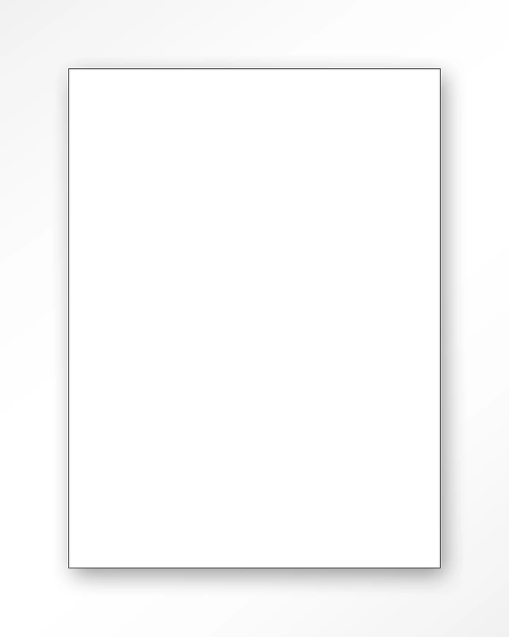 Floating Frame 80x110 cm - black