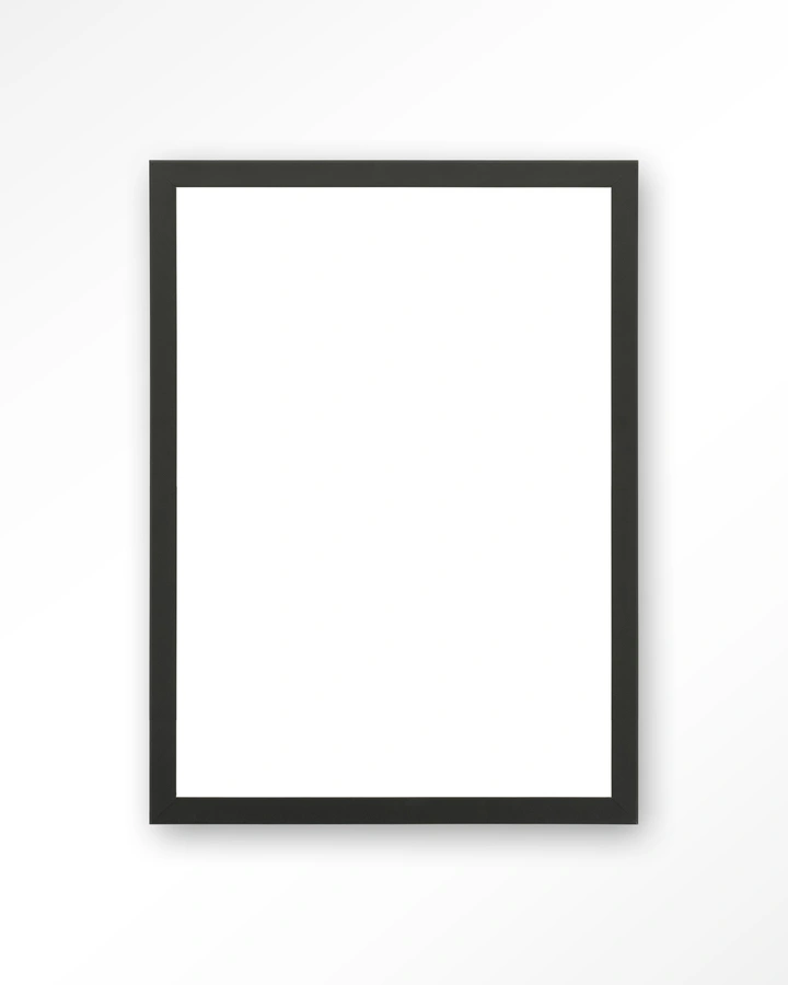 Houten lijst 40x50 cm - zwart