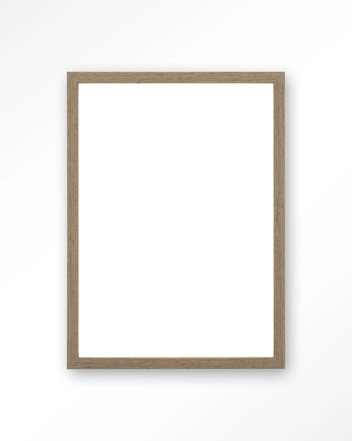 Houten lijst 30x40 cm - bruin